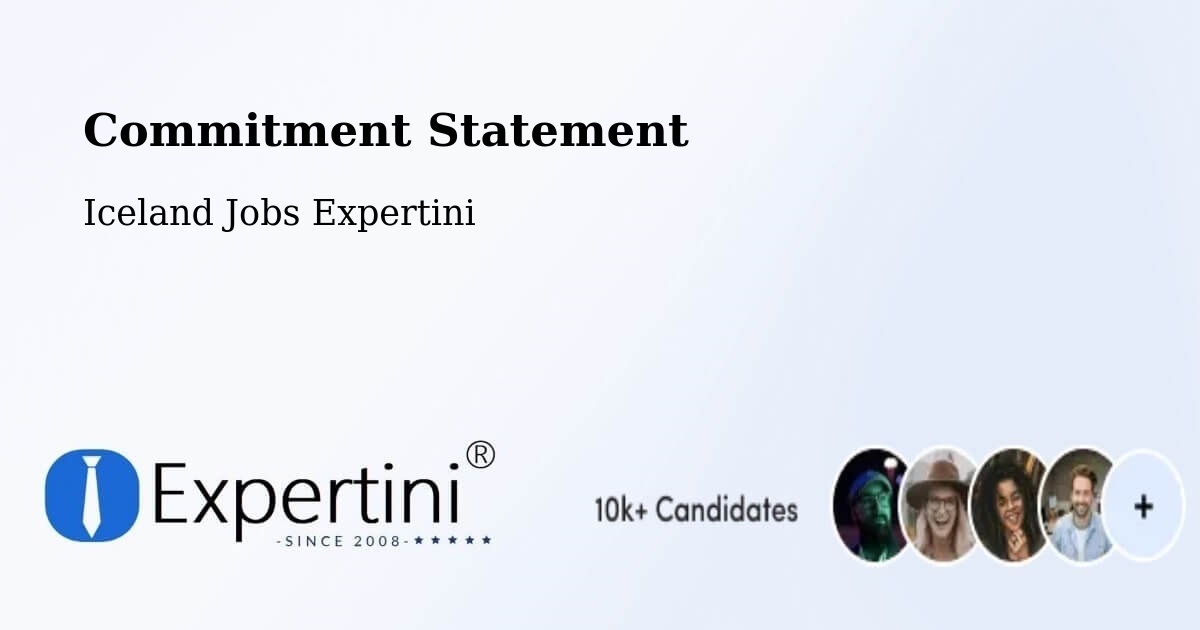 Corporate Commitment – Mýrdalshreppur - Iceland Jobs Expertini